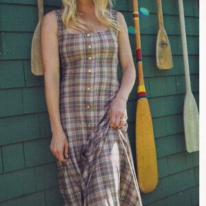 NWT Smith & Quinn The Diana Dress - Professor Plaid, L